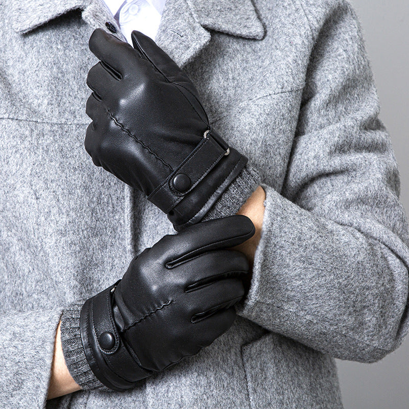 St. Moritz Leather Gloves