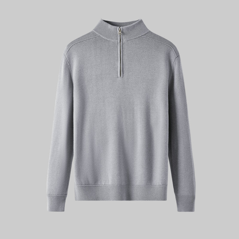 Lucerne Quarter-Zip Wool Sweater