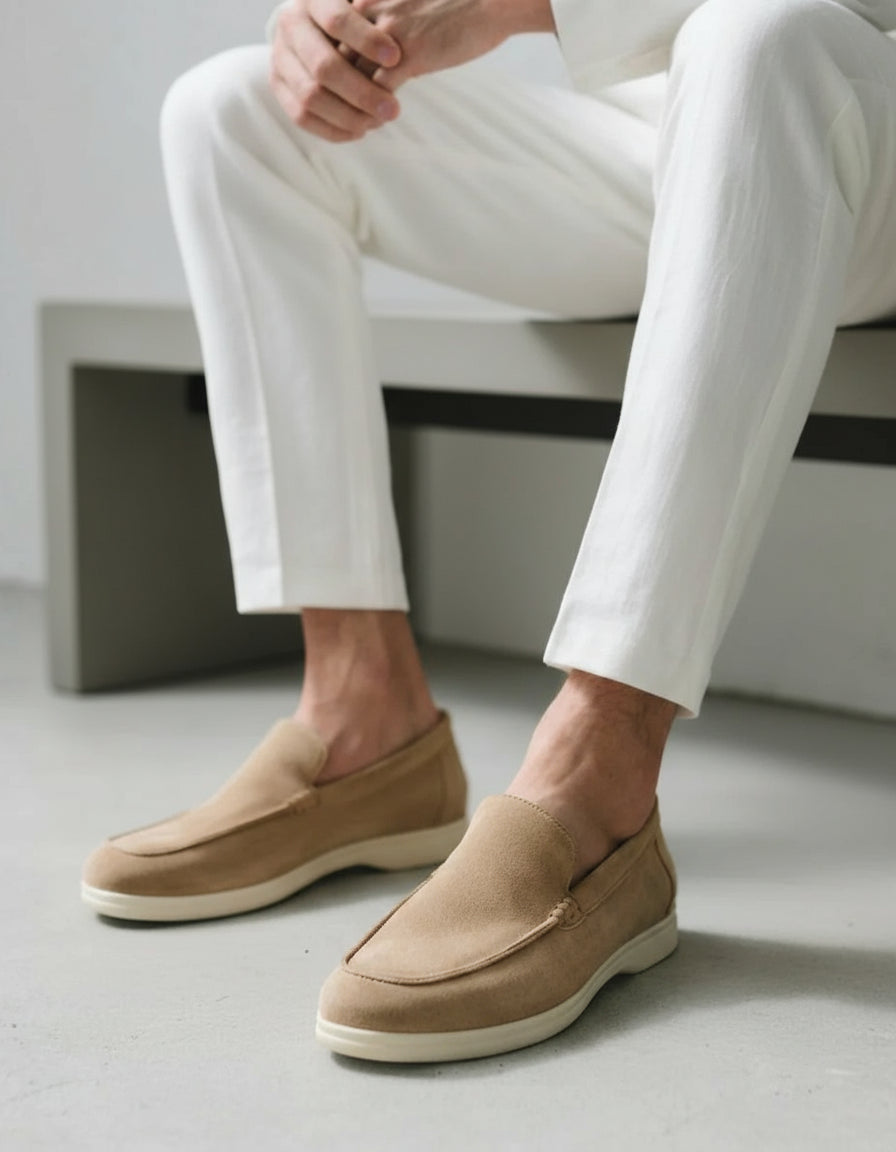 Portofino Suede Loafers